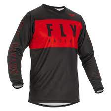 YOUTH F-16 JERSEY RED/BLK YS